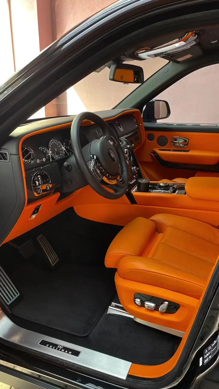 Finished Cullinan interior after Car Spa detailing