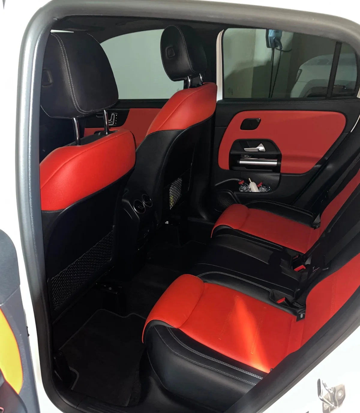Mercedes rear seats after a Detail Boss visit